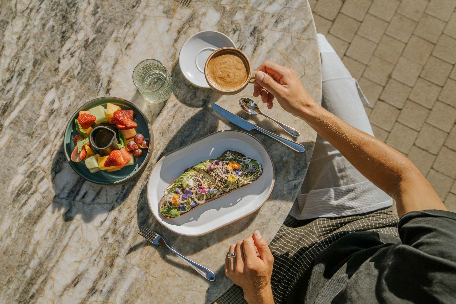 Breakfast plating