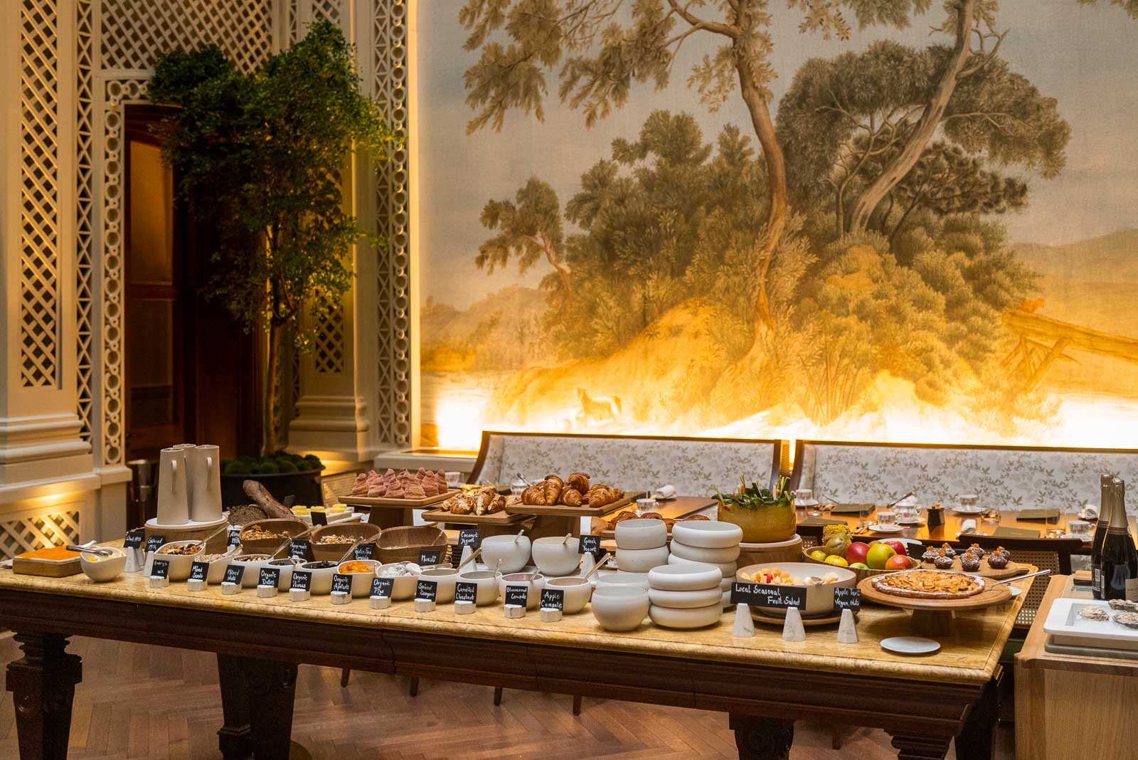 Breakfast buffet