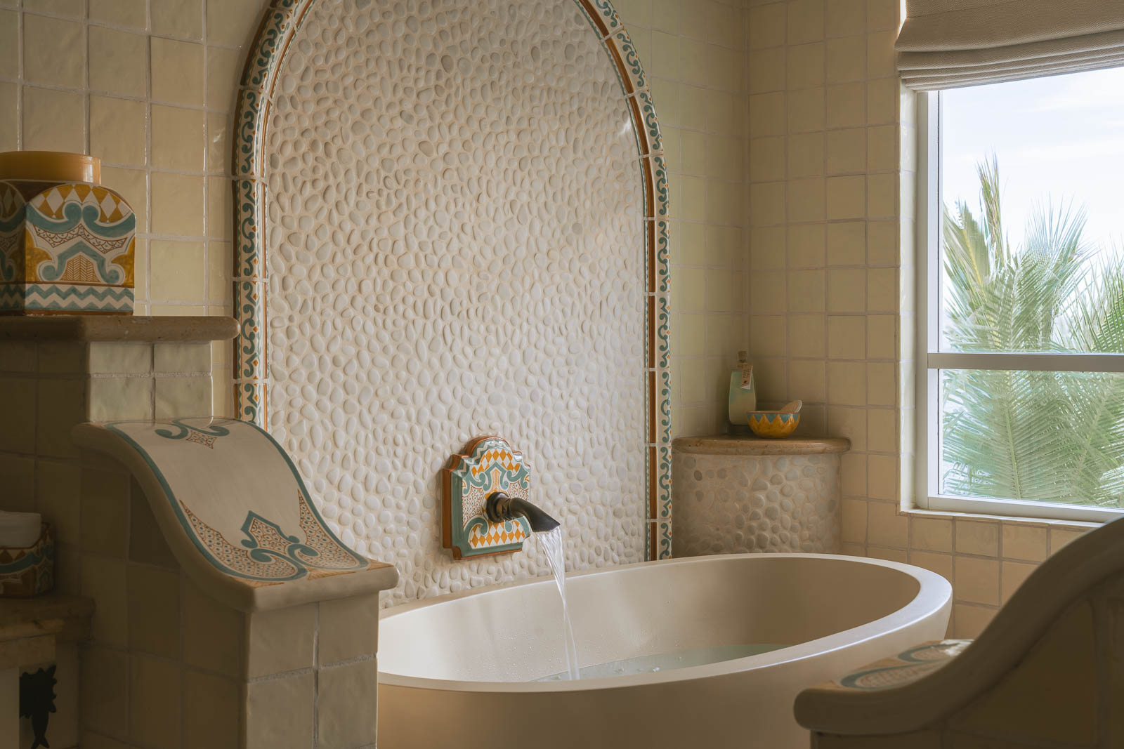 View of bathtub