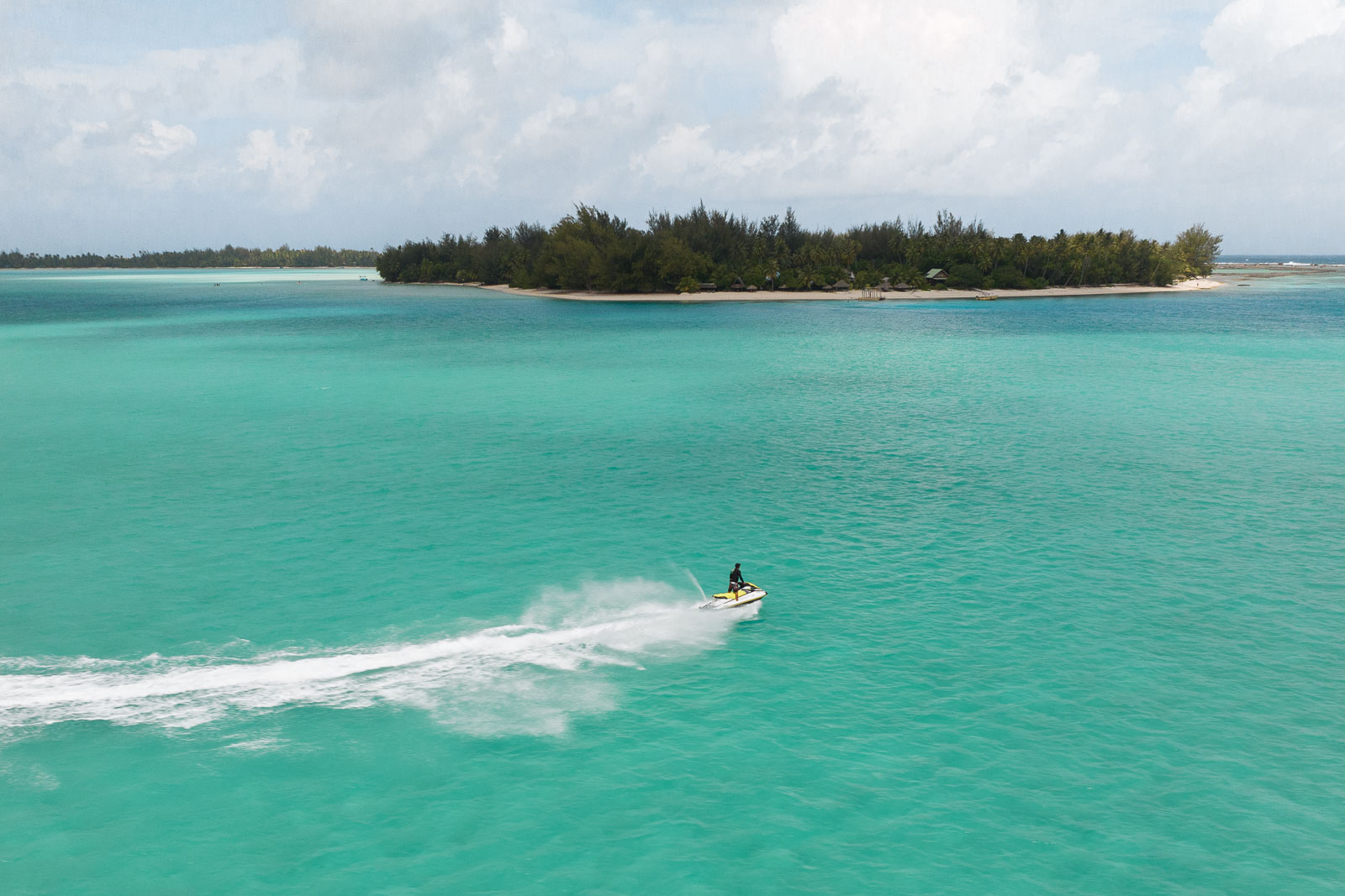 Person on jet ski