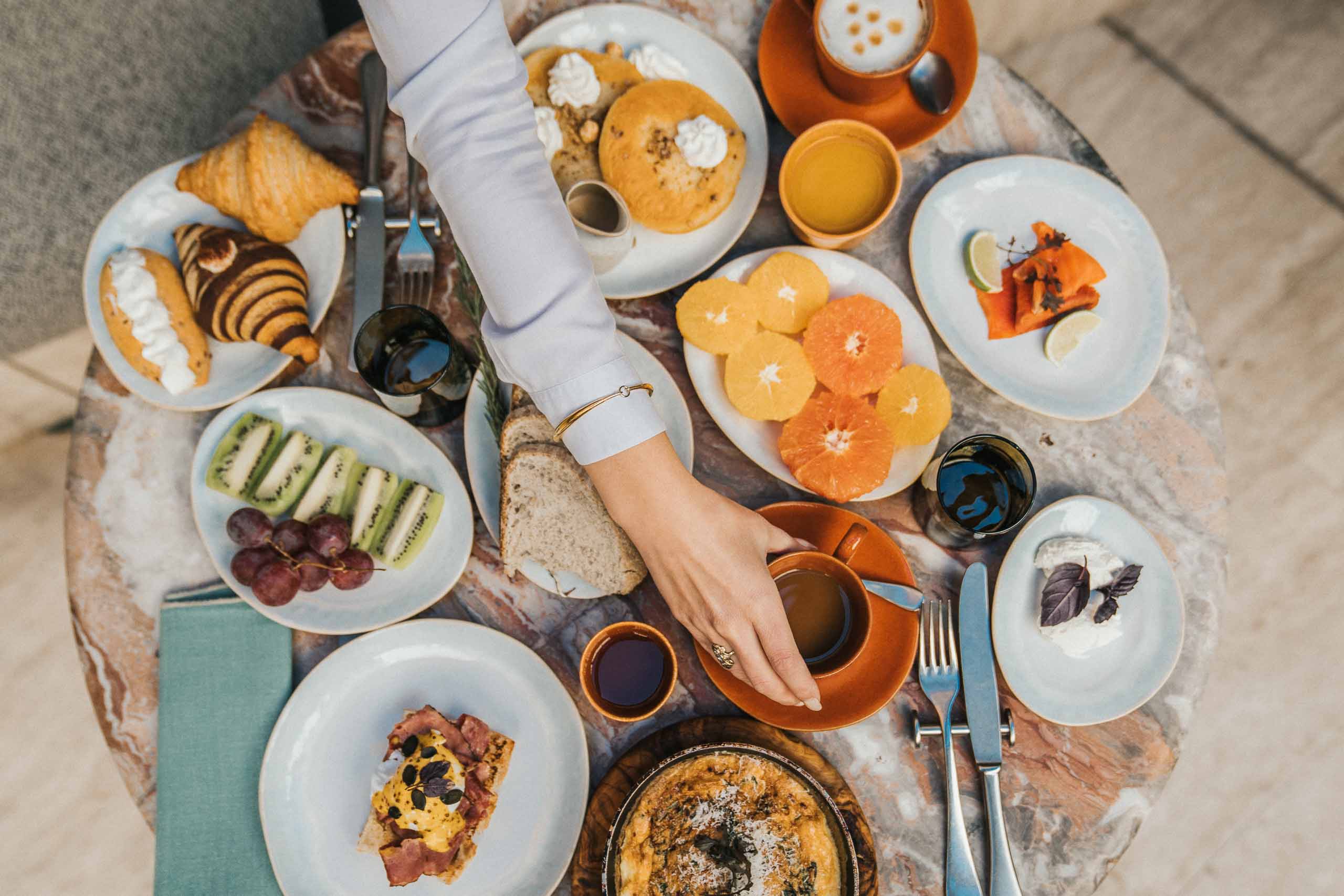 Breakfast buffet