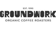 Groundwork, Organic Coffee Roasters logo