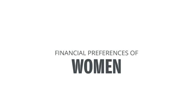 Financial Preferences of Women