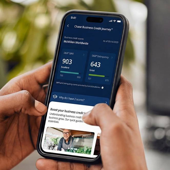 Chase Business Credit Journey