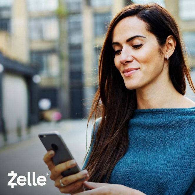 Sign in to quickly recieve or send payments with Zelle