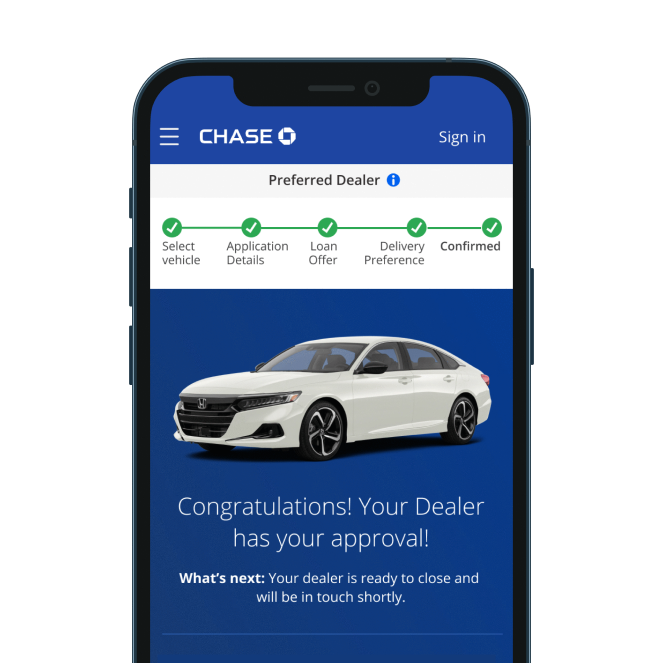 Email us if you are interested in Chase Auto Preferred