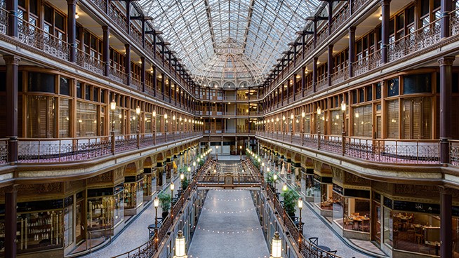 Explore Category 3 Hyatt Regency Cleveland at the Arcade