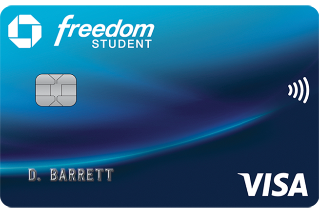 Chase Freedom Student card