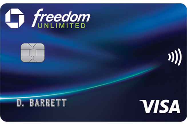 Chase Freedom UNLIMITED® card