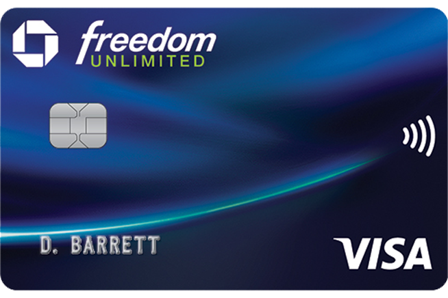 Tarjeta Chase Freedom UNLIMITED®