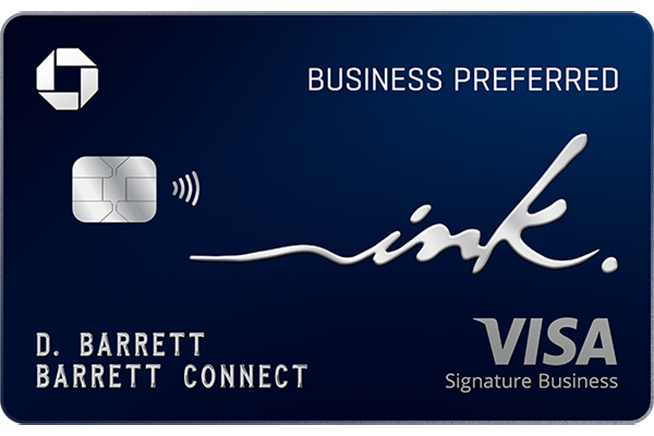Chase Ink Business Preferred® card