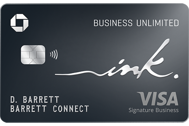 Tarjeta Chase Ink Business Unlimited®