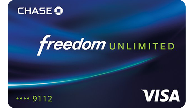 Freedom Unlimited Visa Card