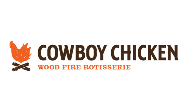 Logotipo de cowboy chicken