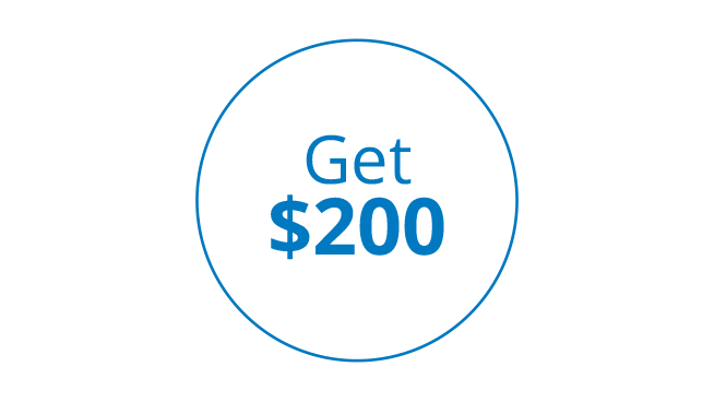 Get $200