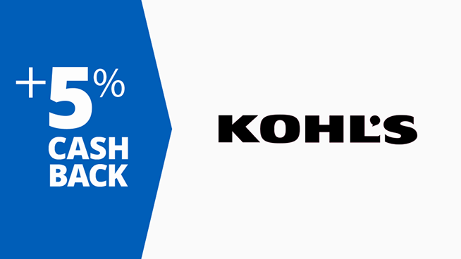 Kohl's 5% cash back